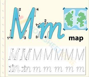 M is for Map