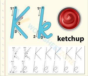 K is for Ketchup