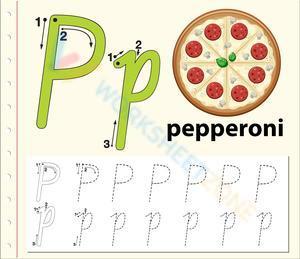 P is for Pepperoni