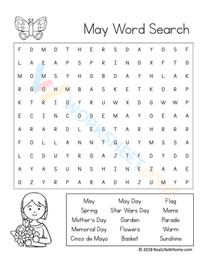 May Word Search 2