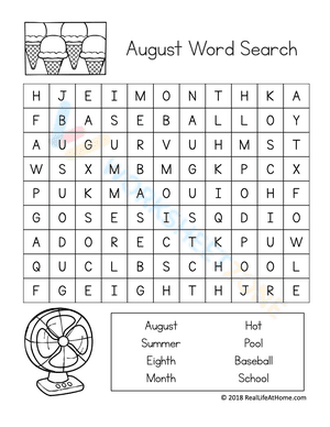 August word search 4