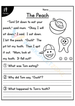 kindergarten reading 3