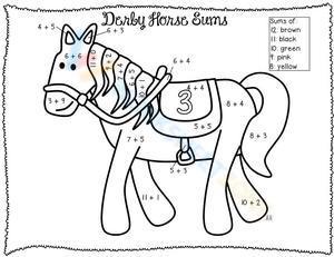 Derby horse sums
