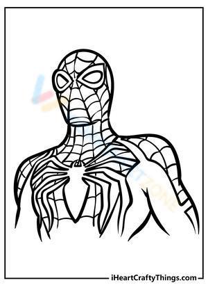 Portrait of spiderman