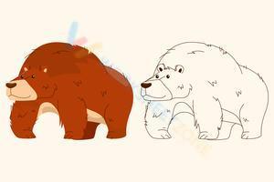 Big Bear coloring 