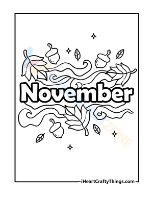 November is coming