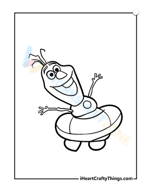 Cheerful Olaf