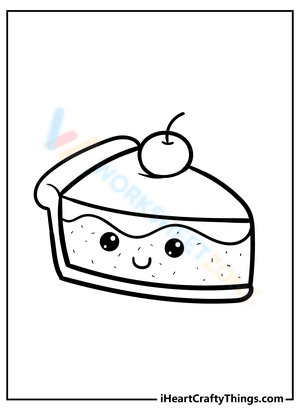 An adorable piece of cake