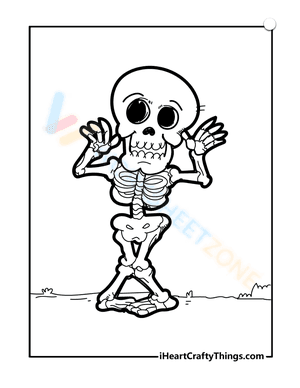 Cheerful Skeleton