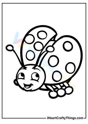 Adorable ladybug
