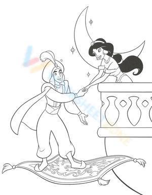 Jasmine and Aladdin 