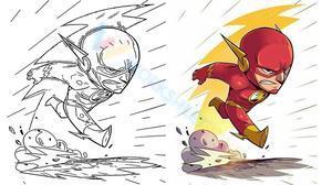 Flash coloring