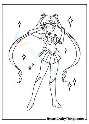 Attractive Sailor Moon