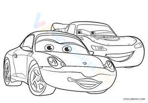 Lightning Mcqueen and Sally