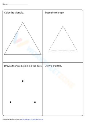 Triangle for preschoolers 1