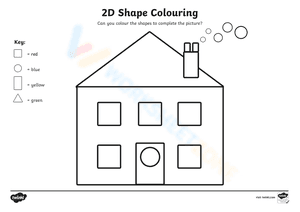 Color by shapes 4