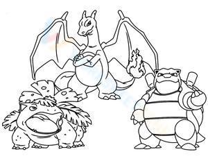 Charizard and his Pokemon friends