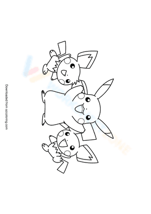 Three pokemons
