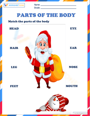 Santa Claus - body parts
