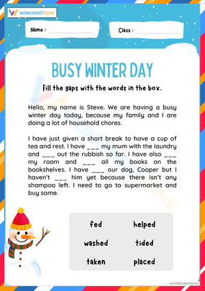 Busy Winter Day