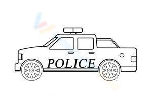 Easy police car