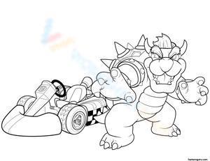 Bowser and Car