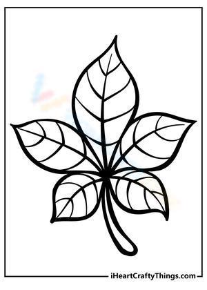 Five section leaf