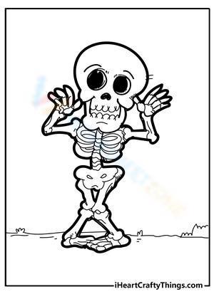 Friendly skeleton
