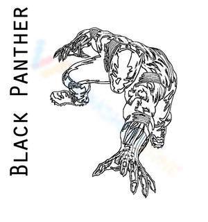 Heroic Black Panther