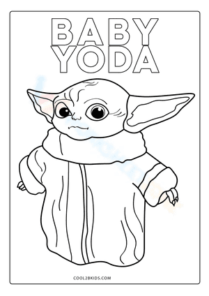 Cute baby Yoda