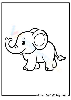 Adorable elephant