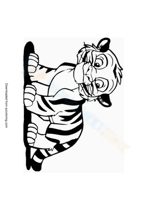 Adorable litlle tiger