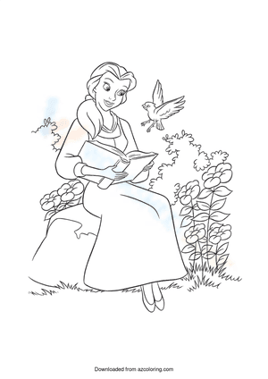 Belle reading