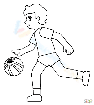 Player bouncing ball