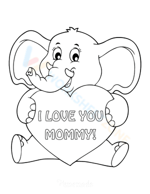 I love you mommy