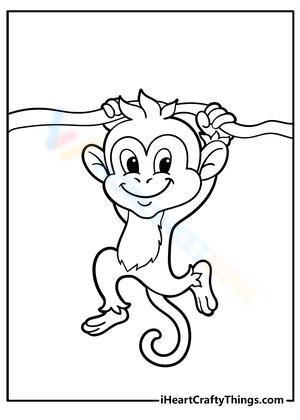 Swinging monkey