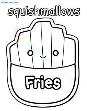 Squishmallows French fries