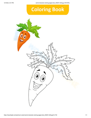 Happy carrot