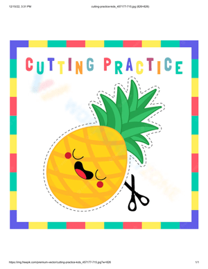 Pineapple cutting