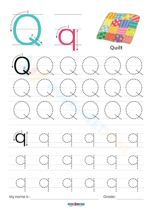 Letter Q practice