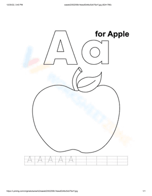 A for apple 2