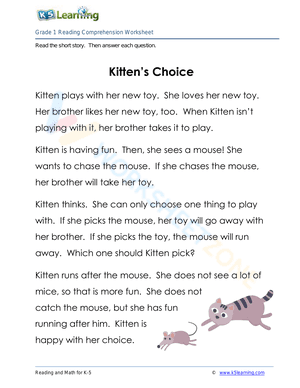 Kitten’s Choice