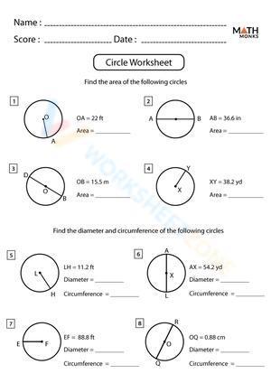 Circle worksheets