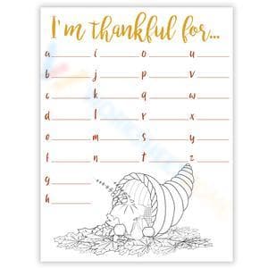 List of things I'm thanksful