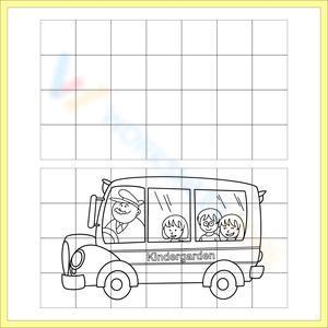 Bus grid drawing