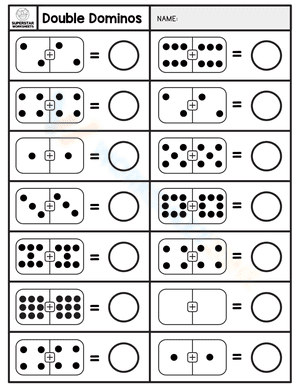 Doubles addition worksheets 2
