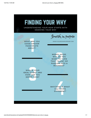 Find your why 2