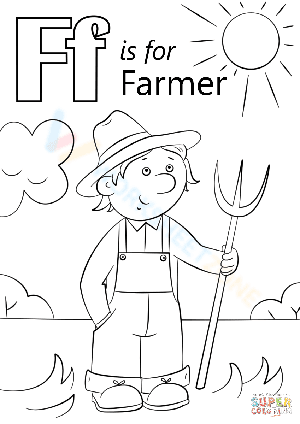Letter F is for Farmer
