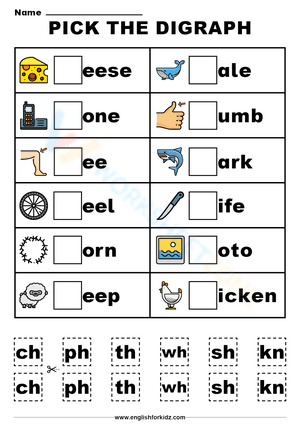 Pick the digraph