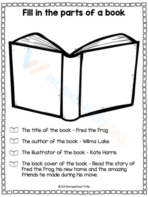 Fill in the parts of book